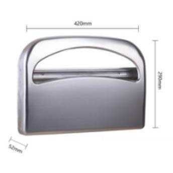 Stainless Steel 1/2 Fold Paper Toilet Seat Cover Dispenser