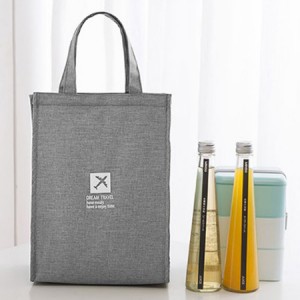 Best Thermal Lined RPET Polyester Neat Insulated Lunch Bag
