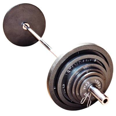 classic cast iron barbell weight plate