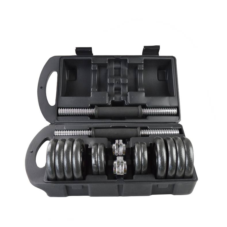 15kg 20kg 30kg 50kg Cast Iron Adjustable Dumbbell Weight Set Barbell Set for Weight Lifting Featured Image