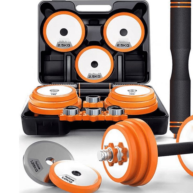 China new style fashion dumbbell barbell set 15kg