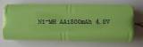 Ni-MH battery pack AA1800mAh 4.8V
