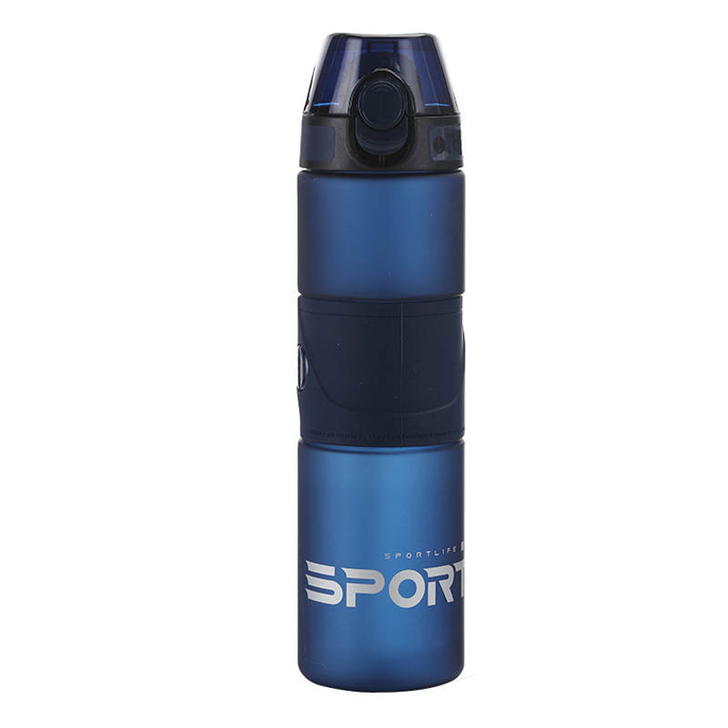 Best Sports Water Bottle Leak Proof 750ml Plastic Drink Bottles|Kids,Adults,Gym,School,Sport,Cycling| with Times to Drink