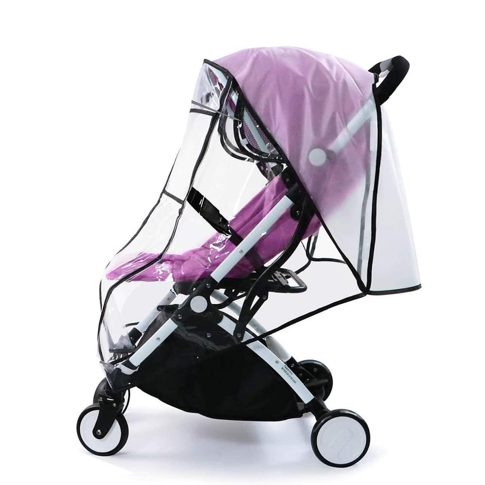 Hot Baby Travel Universal Transparent Clear Pushchair Stroller Buggy Pram Waterproof Windproof Rain Cover