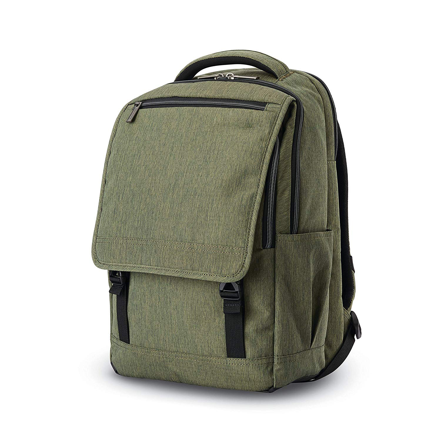 Modern Utility Paracycle Backpack Laptop, Charcoal Heather,  Travel Shoe Zipper Storage Bag