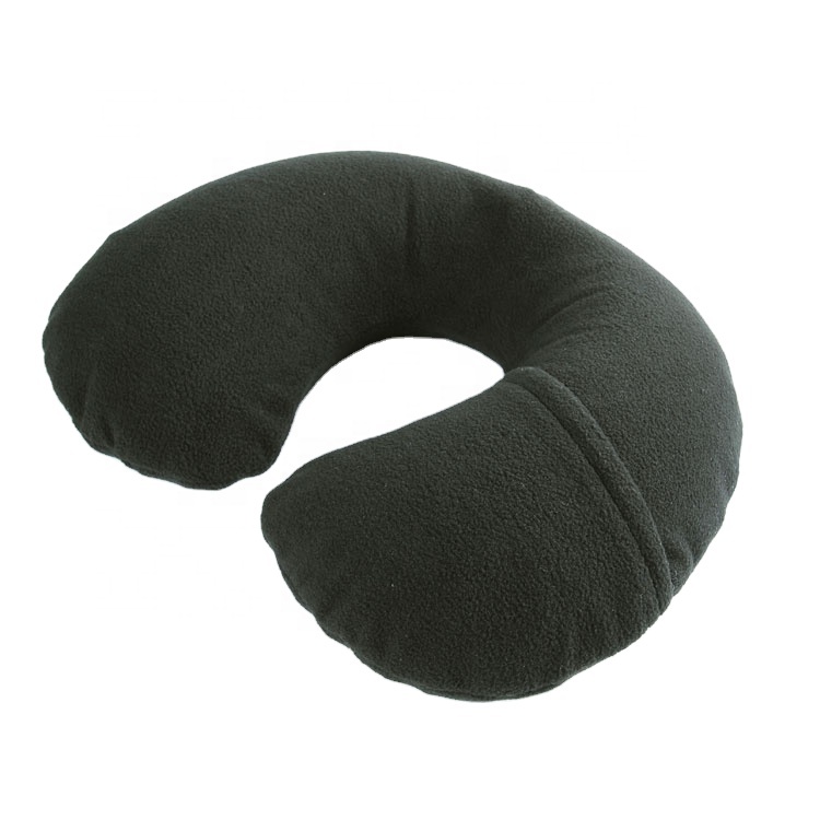 Promotional office Inflatable Fleece neck rest