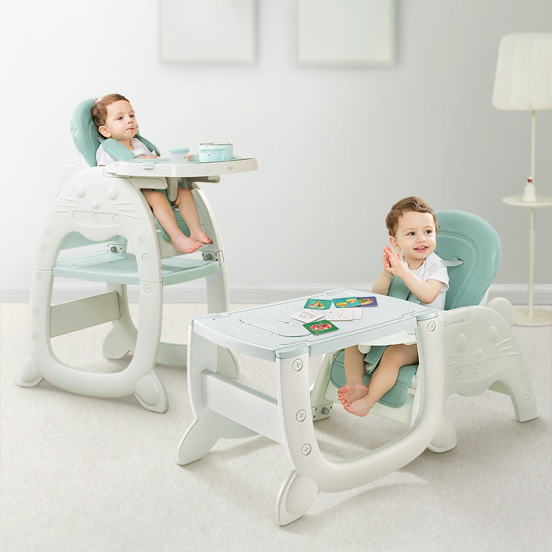 New Design Multi-Function Folding Baby High Chair 4 in 1 High Chair For Baby Feeding