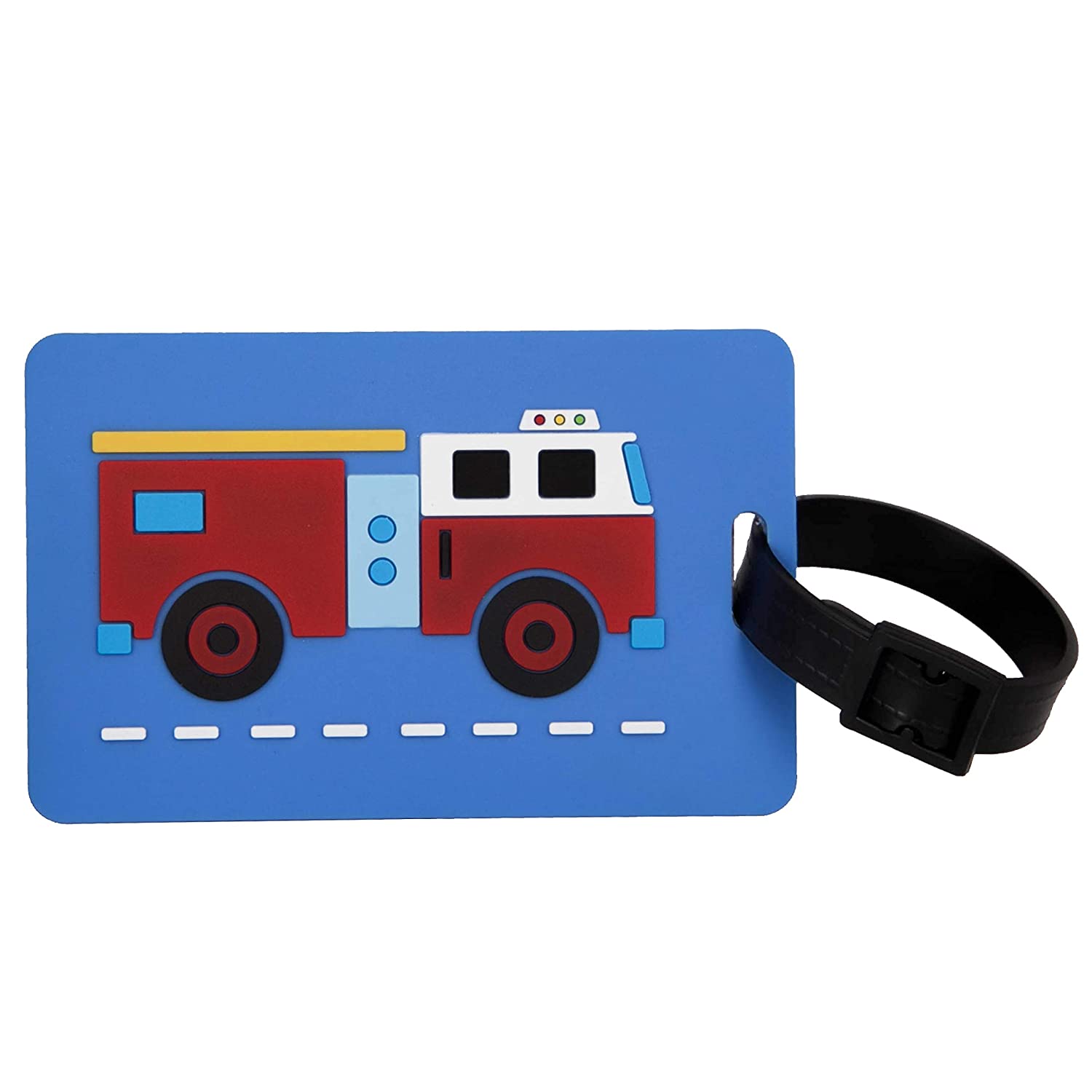 Kids Luggage Tags for Boys and Girls,  Includes Removable Information Card, Perfect Size