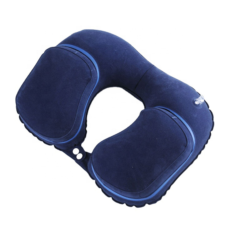 Inflatable Neck Pillow for Sleeping, Watching TV or Reading on Airplane Car and Train(U Shaped)