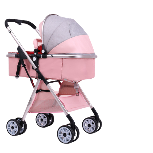 Foldable Baby Carriage/High Landscape Baby Stroller Featured Image