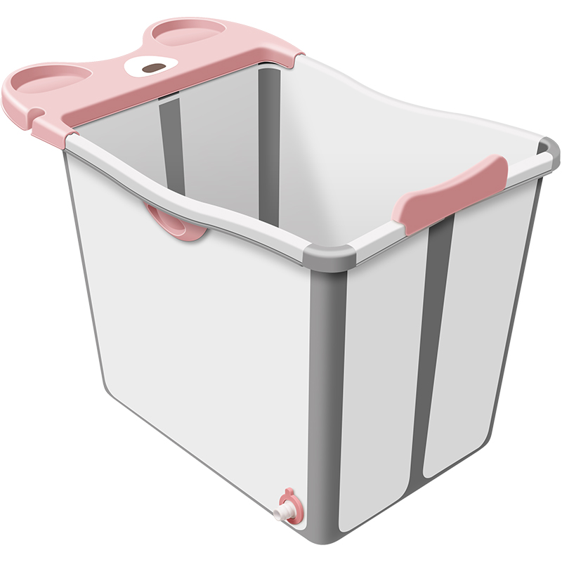 child bath tub bucket foldable plastic portable folding bathtub set with seat baby inflatable