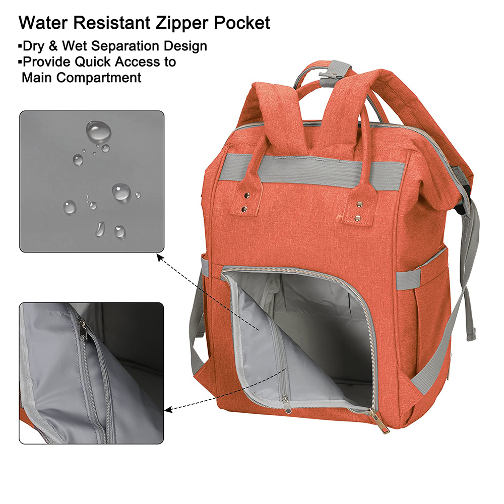 Hot Selling Mummy Bag Can Be Used To Store Travel Laptop Bag, Waterproof Multi-Functional Backpack