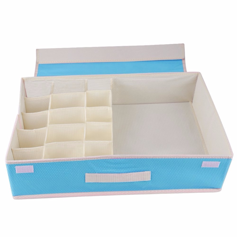 Custom Clothes Packaging Box Storage Boxes Bins Organizer Folding Storage Box For Clothing