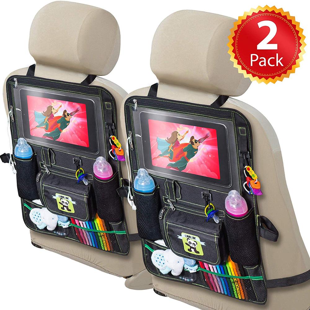 Wholesale 2 pack children's rear seat car storage bag