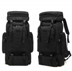 Multifunctional backpack canvas bag outdoor hiking backpack