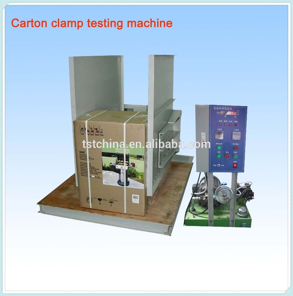 Preskusni stroj za kartonsko zlaganje, Tester za stiskanje kartona, Test kompresije za živila