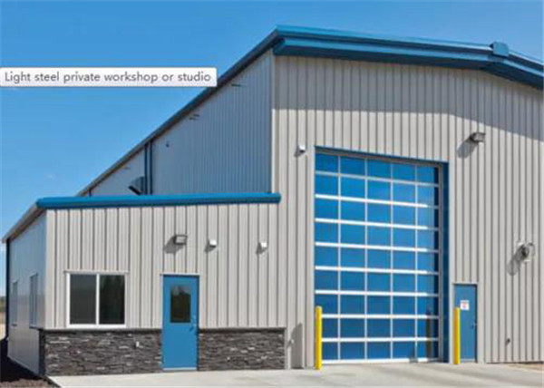 ISO9001 Certification Prefab warehouse workshop shed light steel structure workshop buildings