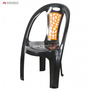 Пластмасова форма за стол с ниско тегло, която може да се подрежда една върху друга, с нормална ръка и сменяема облегалка
