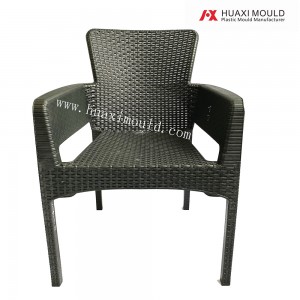 Plastic rattan chair mold 11