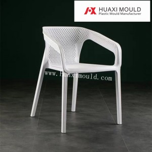 Plastic Modernong Bug-at nga Katungdanan Kusog Nonbroken Gas Injection Casual Coffee Bar Chair Mould