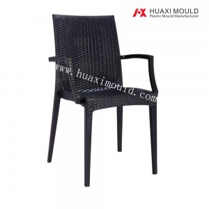 Plastic rattan chair mold