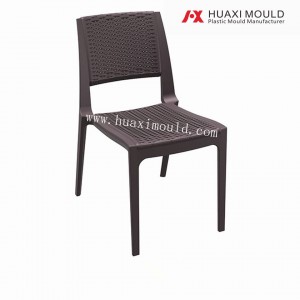 Plastic rattan chair mold 05