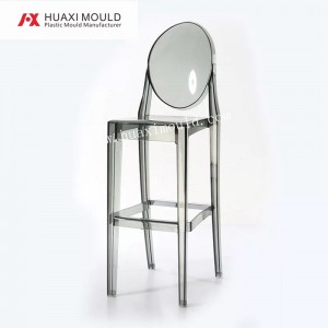 Plastica Moderna Forza Heavy Duty Nonbroken Injection Casual Coffee Bar Chair Mold