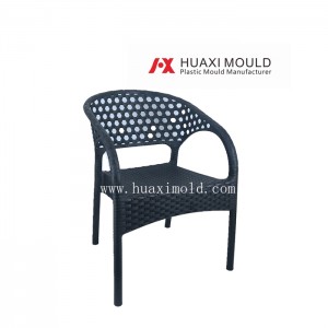 2020 novo deseño de vimbio plástico resistente e boa resistencia apilable molde para cadeira de interior e exterior