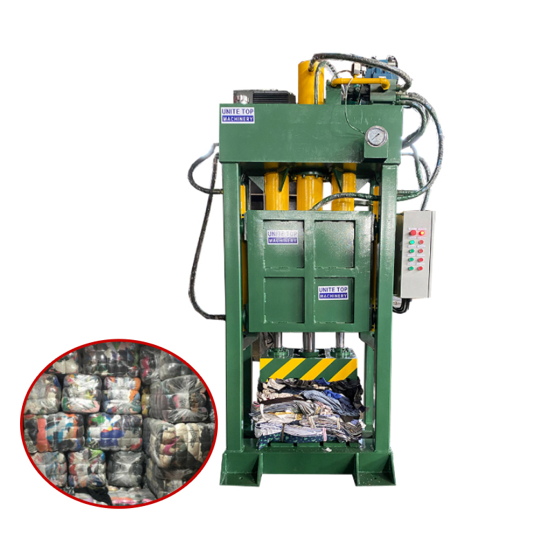 Model No: Chinese Manufacture Manual Control Y82 Series Vertical Hydraulic non-metal Press Baler Machine Featured Image