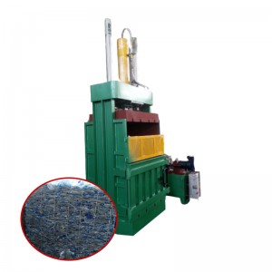 Model No: Chinese Manufacture Manual Control Y82 Series Vertical Hydraulic non-metal Press Baler Machine