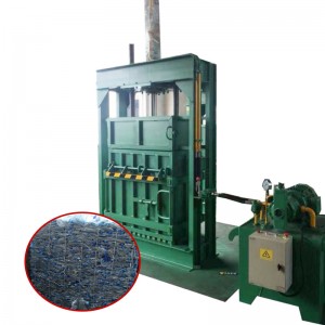 Model No: Chinese Manufacture Manual Control Y82 Series Vertical Hydraulic non-metal Press Baler Machine