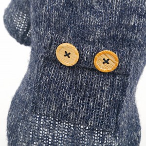 Dog Clothes Spring and Autumn Coat Two-legged Wholesale Sweater Puppy Pet Clothes Small Buttons Breathable