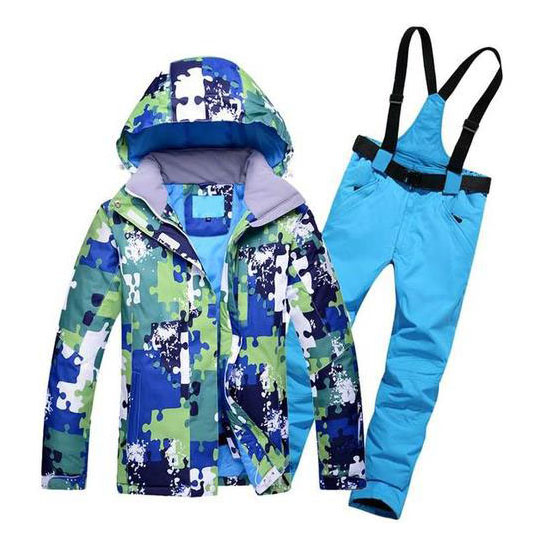China Man’s Ski Suit Waterproof Full Cover Winter Clothing Warm Padding Jackets M17320 factory and suppliers | V-sheng Featured Image