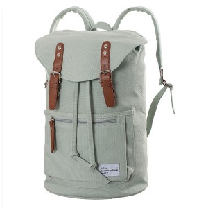 Soft Shell Fabric Outdoor Backpack Grey   61810