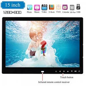 Hot 15 inch Android system 1+8G memory send vid...