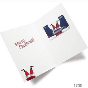 Customized Merry Christmas Creative 4.3 Inch LCD Display Digital brochure video Greeting postCard