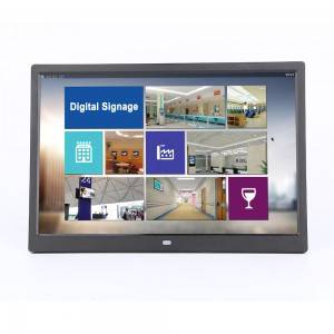 Hot 15 inch Android system 1+8G memory send video picture remotely Digital signage display digital photo frame