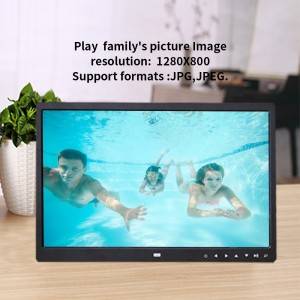 Popular 15 inch hd loop play picture video digital picture album digital photo frame digital picture frame
