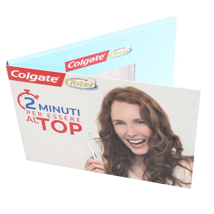 Colgate New Business Invitation LCD Brochure Gift Digital TFT screen Video Greeting Card Featured Image