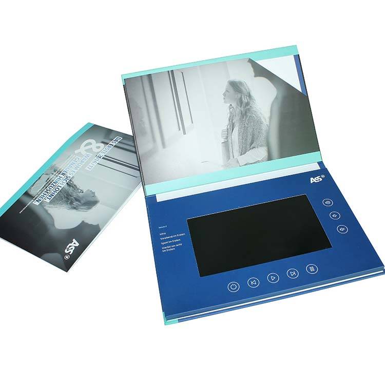 Lcd Components Brochure Use Video Book 10 Inch Video Brochure For Advertising / Greeting / Wedding / Presentation Featured Image