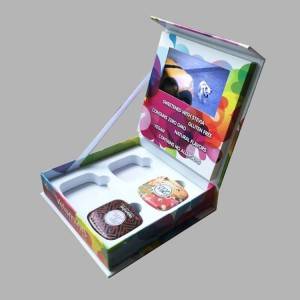 New Trend Paper Cut Lcd Greeting Card Video Box Video Presentation Box For Business Invitation