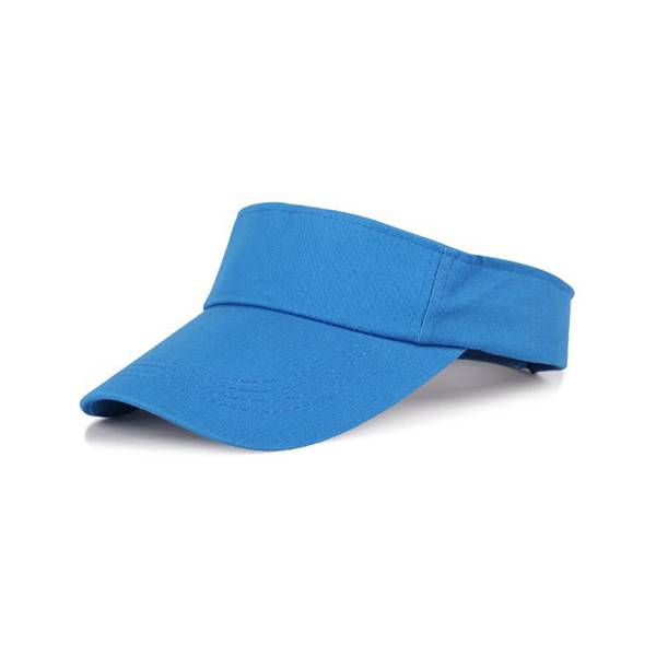 wholesale breathable polyester marathon custom adjustable sport sun visor running