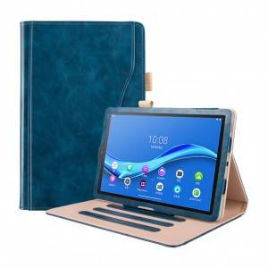 Stand leather case for ipad for Samsung for Len...