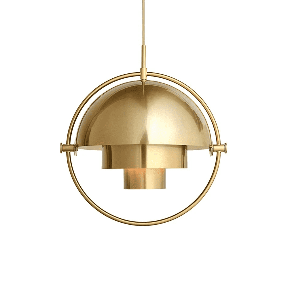 Gold Chome Black White pendant Lamp for Kitchen Island Dining Room Living Room Featured Image