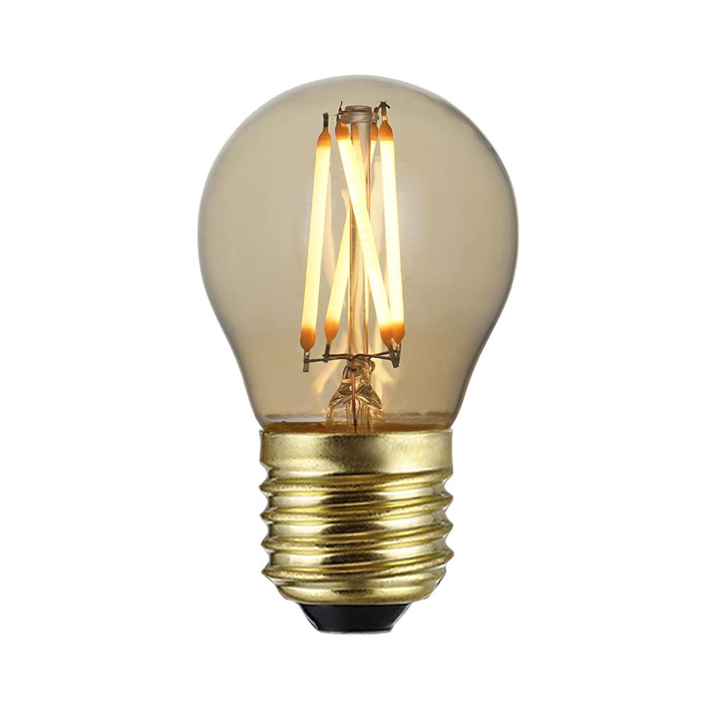 Filament led bulb G45 4W CRI 95 Dimmable Clear Gold E27 Ba22d  E14 Ba15d Featured Image