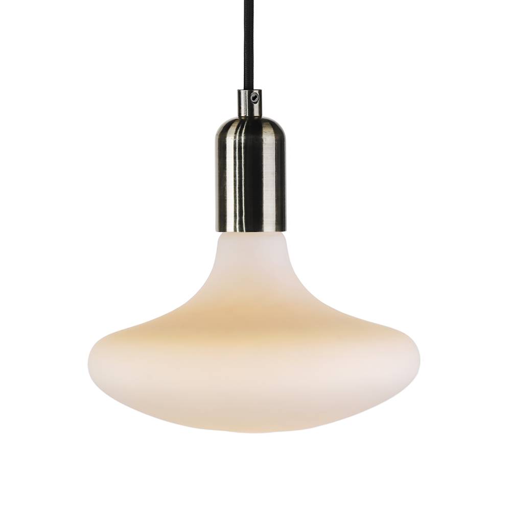 Matte white single bulb pendant lamp DIY series for iving room, dining table or bedroom Featured Image