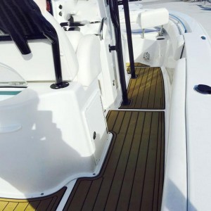 anti-UV 3000 hours and antibacterial outdoor waterproof interlocking  mildew proof and non-fading eva foam boat decking