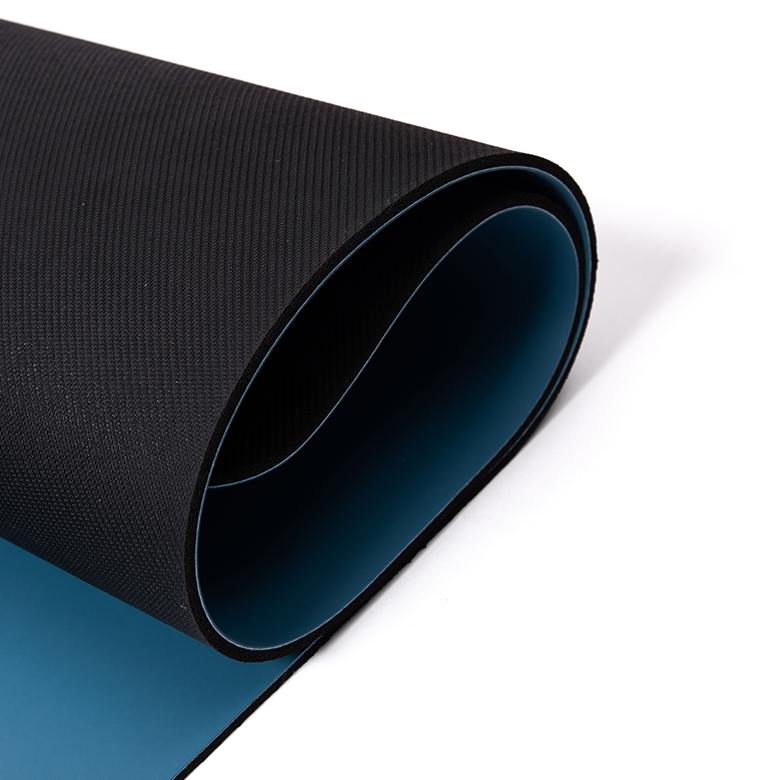 factory manufacturer price double layer cheap custom print organic two  double layer eco friendly pu yoga mat