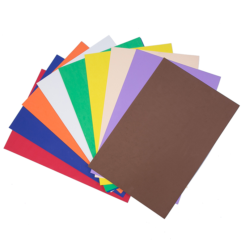 Colorful closed cell thin EVA sheet foam material