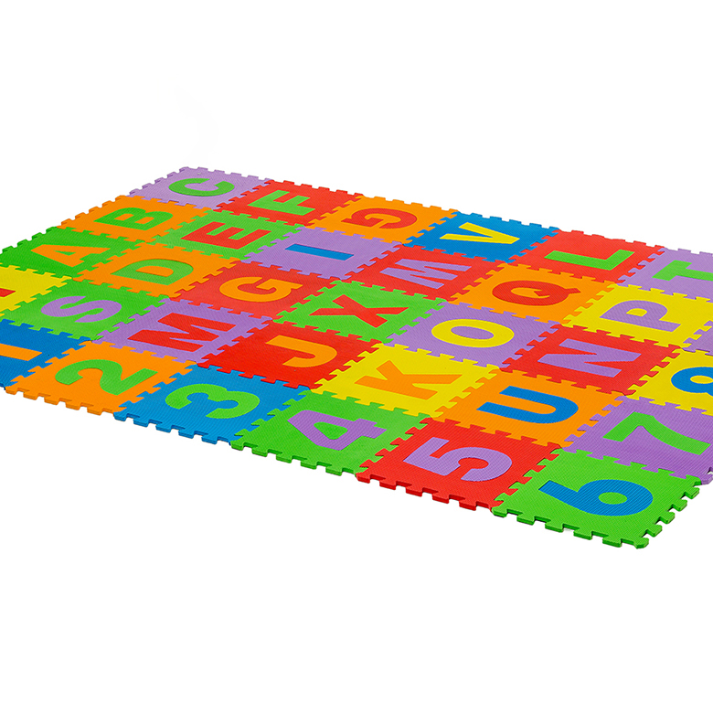 Hot selling EVA animal fruit puzzle mat for kids
